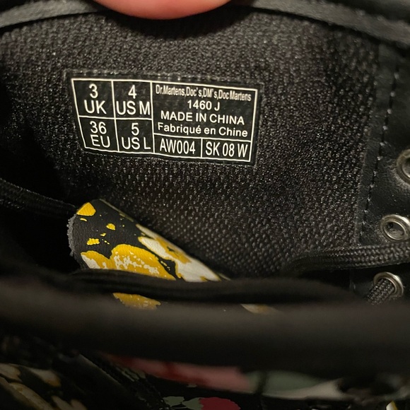 1460 PASCAL
FLORAL MASH
UP LEATHER
LACE UP BOOTS - Picture 5 of 7